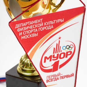 Разработка логотипа, дизайн сувенирной продукции и наградных материалов для Московского училища олимпийского резерва №1.